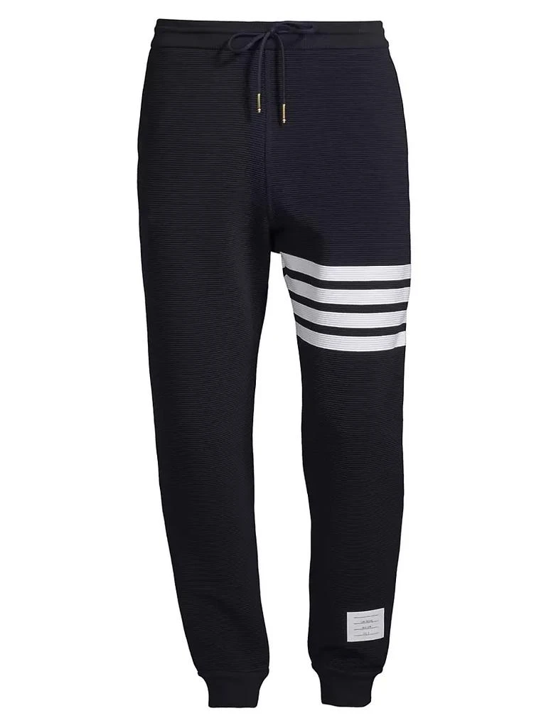 商品Thom Browne|4-Bar Cotton Sweatpants,价格¥5679,第1张图片