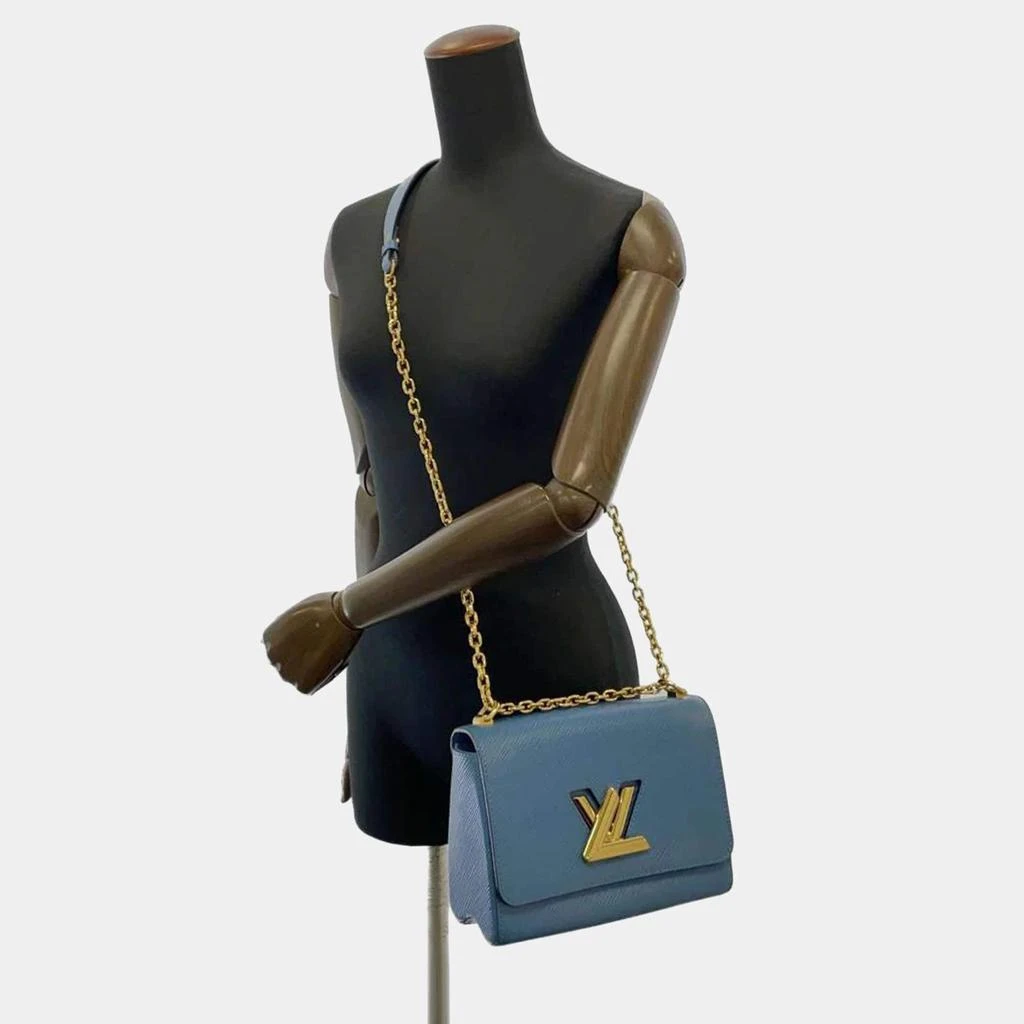商品[二手商品] Louis Vuitton|Louis Vuitton Blue Epi Leather Twist MM Shoulder Bag,价格¥16461,第3张图片详细描述