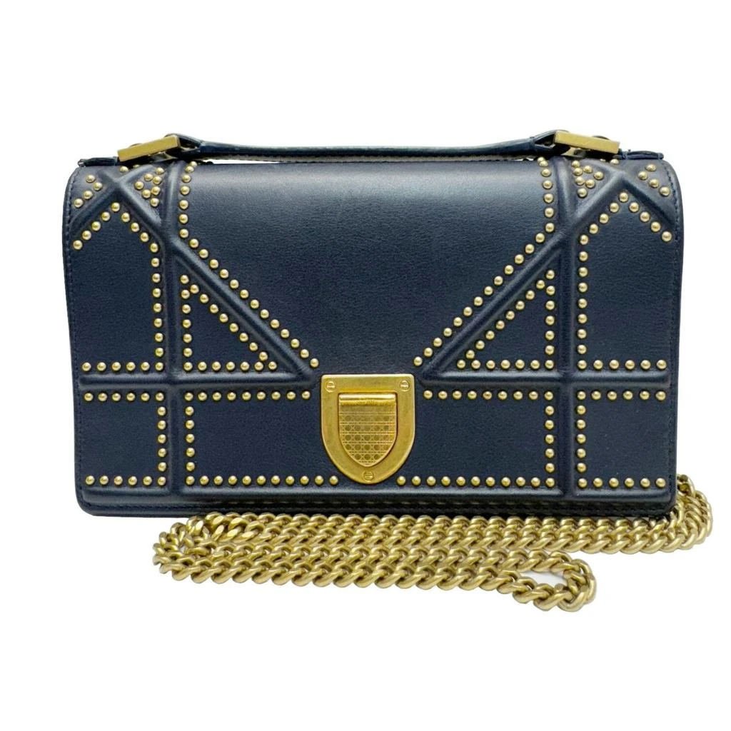 商品[二手商品] Dior|Dior Diorama  Leather Shoulder Bag (Pre-Owned),价格¥16285,第1张图片