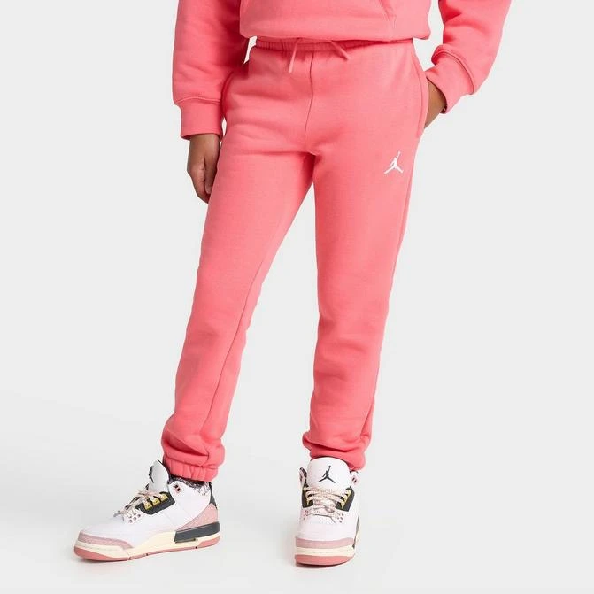 商品Jordan|Girls' Big Kids' Jordan Brooklyn Essentials Jogger Pants,价格¥112,第1张图片