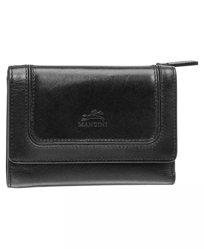 商品Mancini Leather Goods|South Beach RFID Secure Mini Clutch Wallet,价格¥337,第1张图片