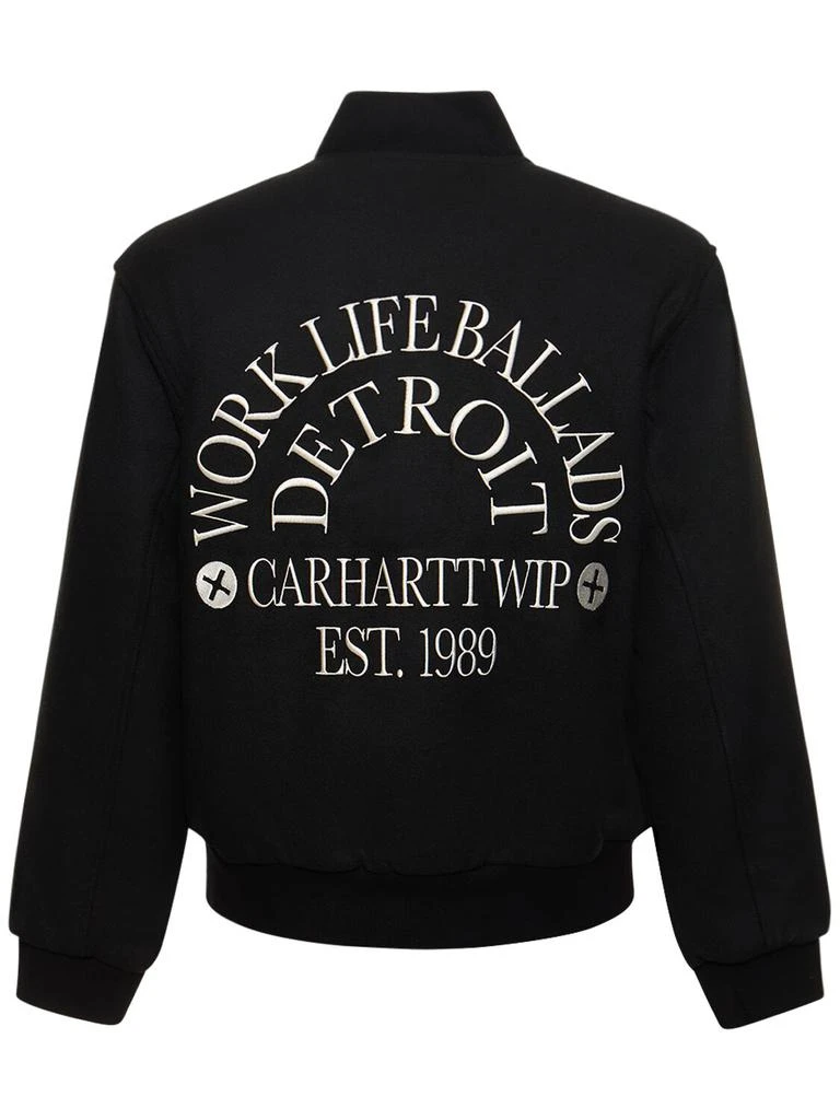 商品Carhartt WIP|Work Varsity Wool Blend Bomber,价格¥1963,第4张图片详细描述