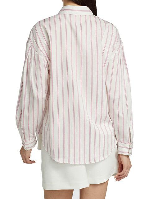 Cotton Striped Shirt商品第5张图片规格展示