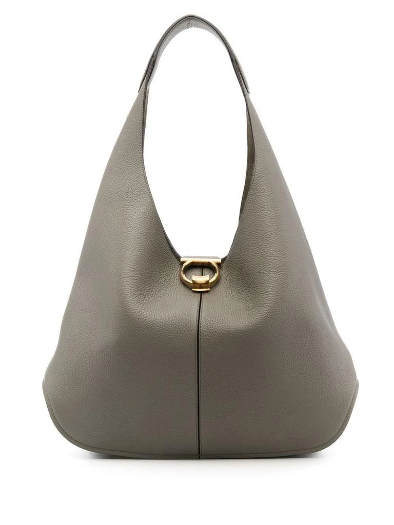 商品Salvatore Ferragamo|Salvatore Ferragamo Women's Green Leather Handbag,价格¥15660,第1张图片