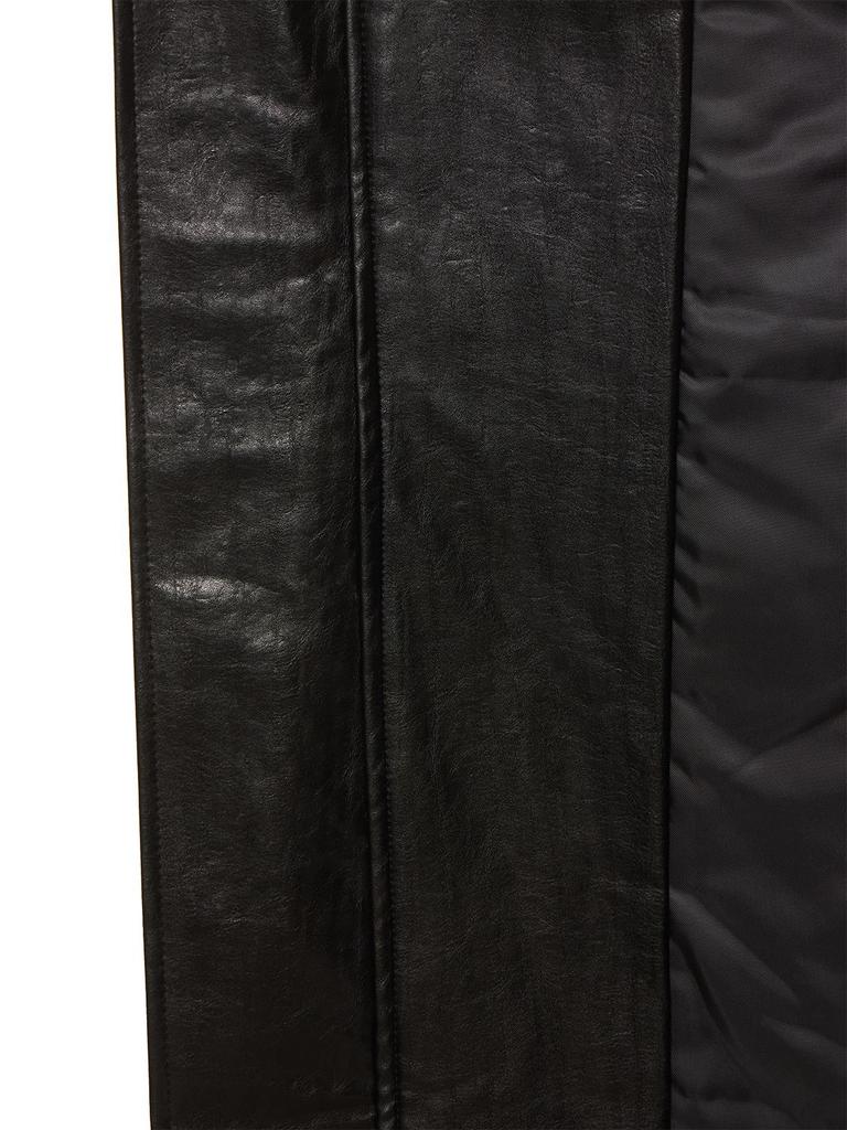 Jesse Faux Leather Long Jacket商品第7张图片规格展示