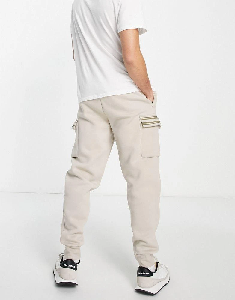 商品NICCE|Nicce kota cargo joggers in beige,价格¥344,第2张图片详细描述