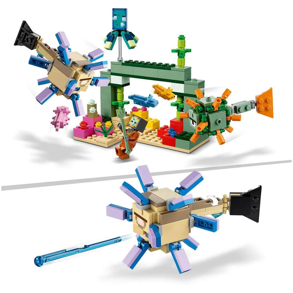 商品The Hut|LEGO Minecraft: The Guardian Battle Underwater Fish Set (21180),价格¥190,第4张图片详细描述