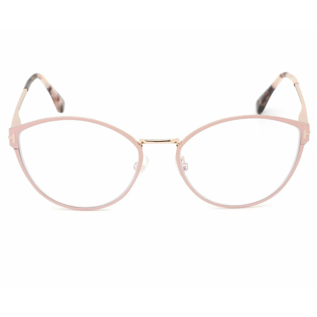 商品Tom Ford|Tom Ford Women's Eyeglasses - Pink Cat-Eye Full-Rim Metal Frame | FT5573-B 072,价格¥702,第2张图片详细描述