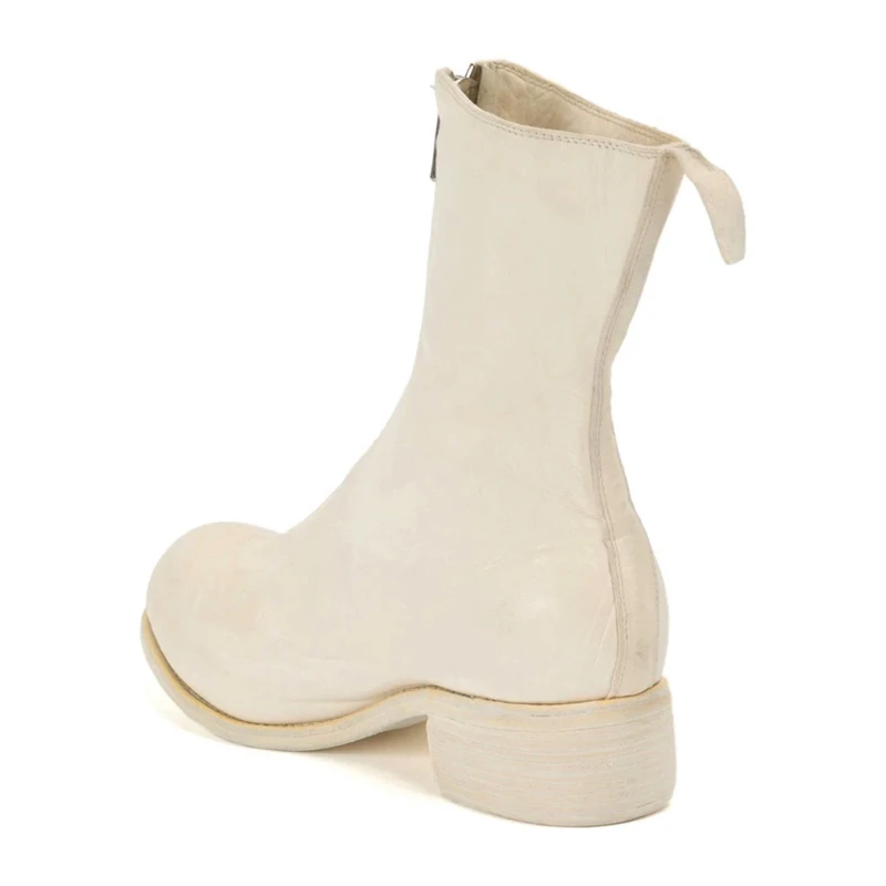 GUIDI 白色女士踝靴 PL2-SHFGCV-CO00T-WHITE 商品