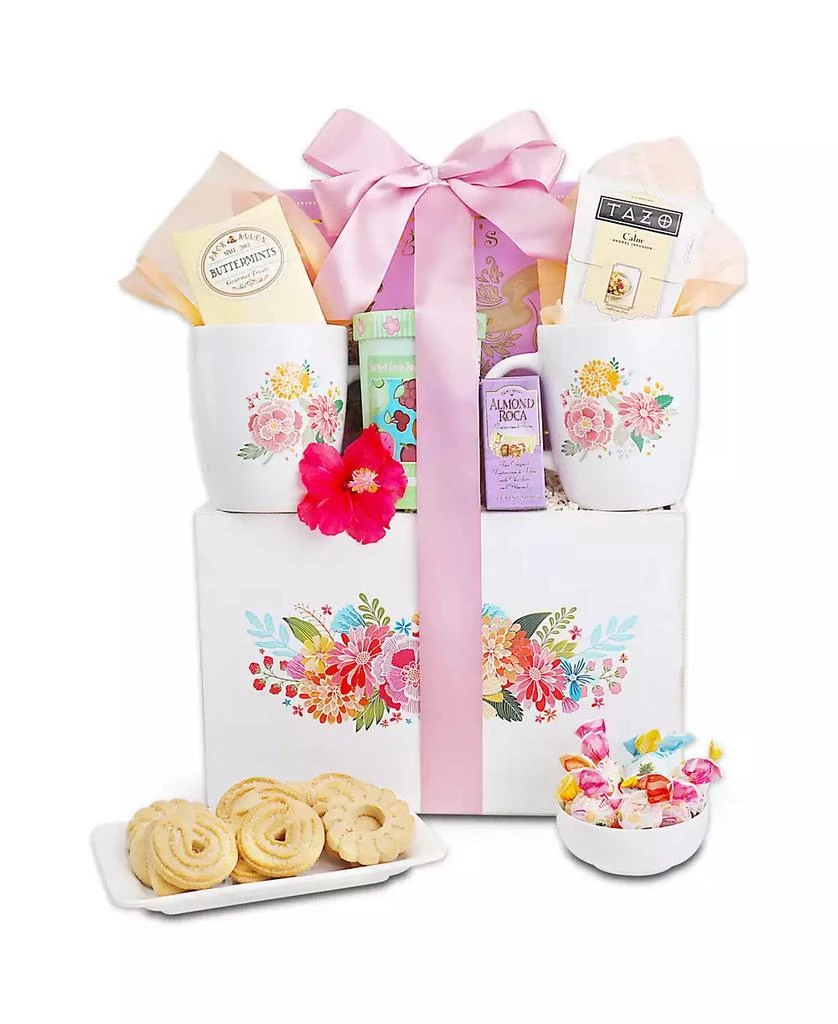 商品Alder Creek Gift Baskets|Spring Find Me in the Garden Tea Gift Crate, 8 Piece,价格¥371,第1张图片