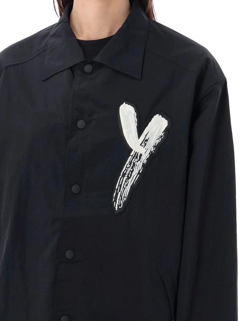 Y-3 Coach Logo Printed Snapped Jacket 商品