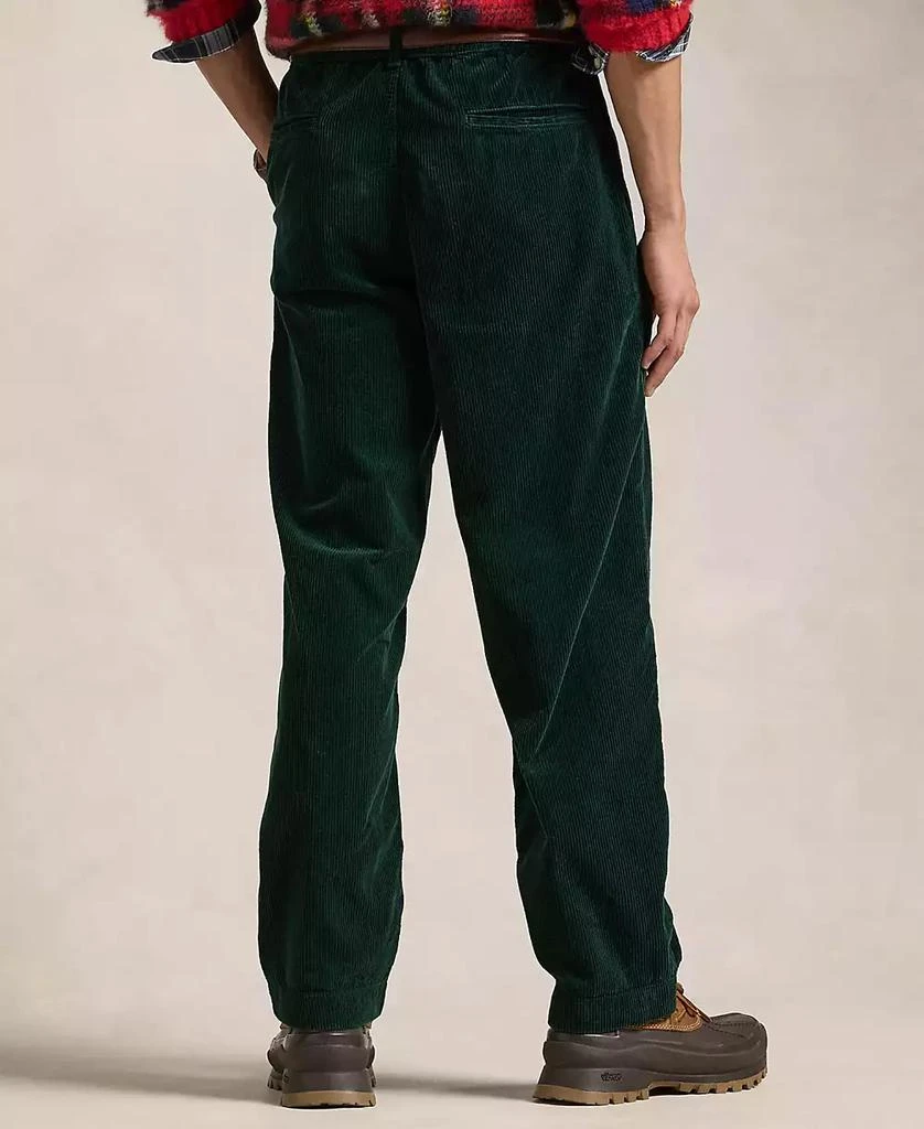 商品Ralph Lauren|Men's Classic-Fit Pleated Corduroy Pants,价格¥557,第2张图片详细描述