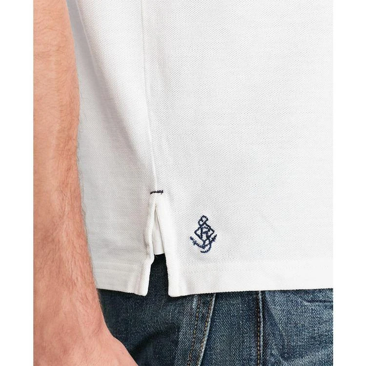 Men's Classic-Fit Slub Cotton Mesh Polo Shirt 商品