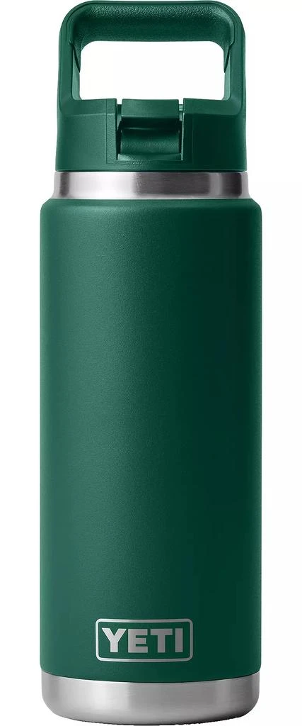 商品YETI|YETI 26 oz. Rambler Bottle with Color-Matched Straw Cap,价格¥263,第1张图片