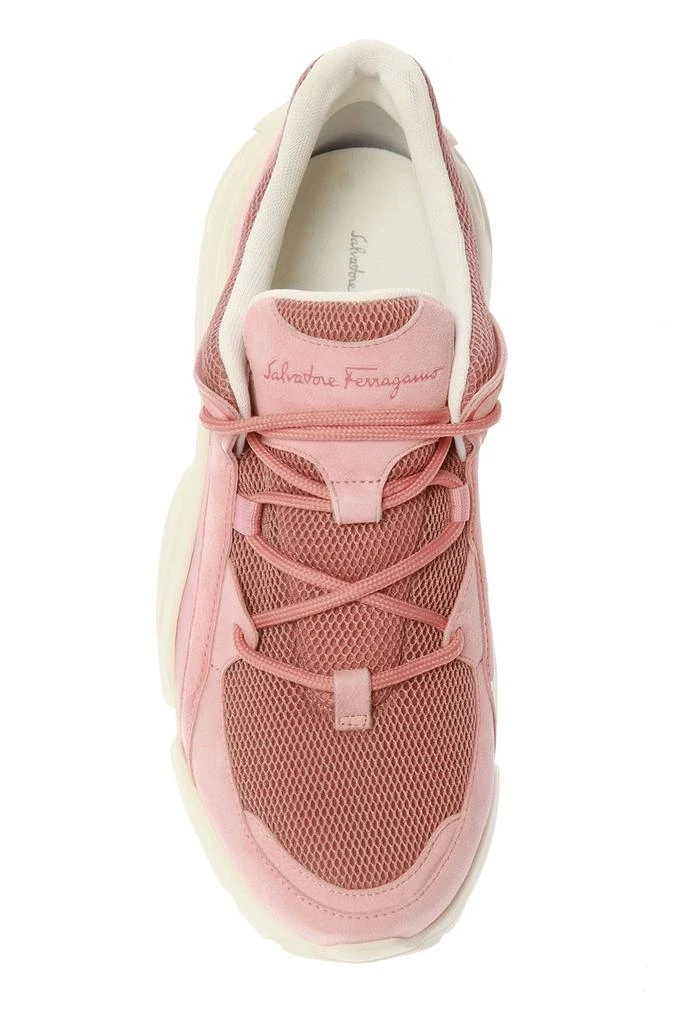 商品Salvatore Ferragamo|SALVATORE FERRAGAMO Skylar Women's 726300 Desert Rose Sneaker,价格¥2531,第4张图片详细描述