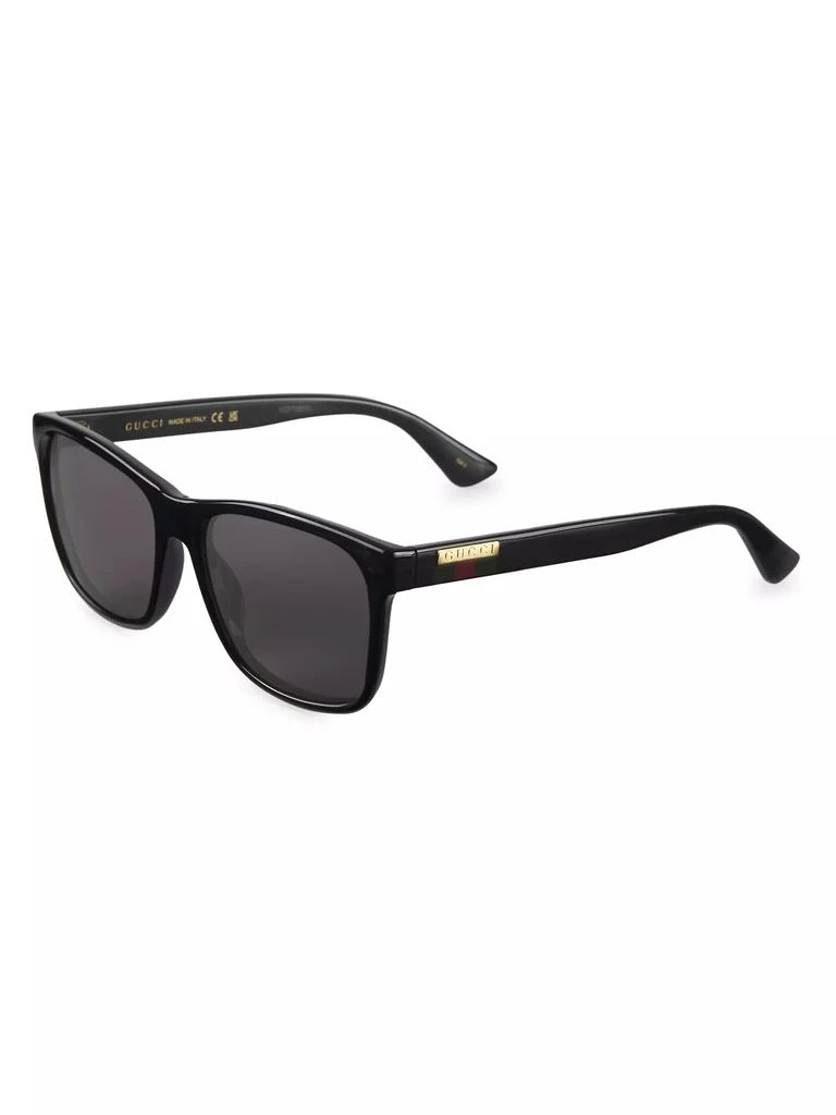 商品Gucci|Gucci Lines GG0746S 57MM Squared Sunglasses,价格¥2136,第1张图片