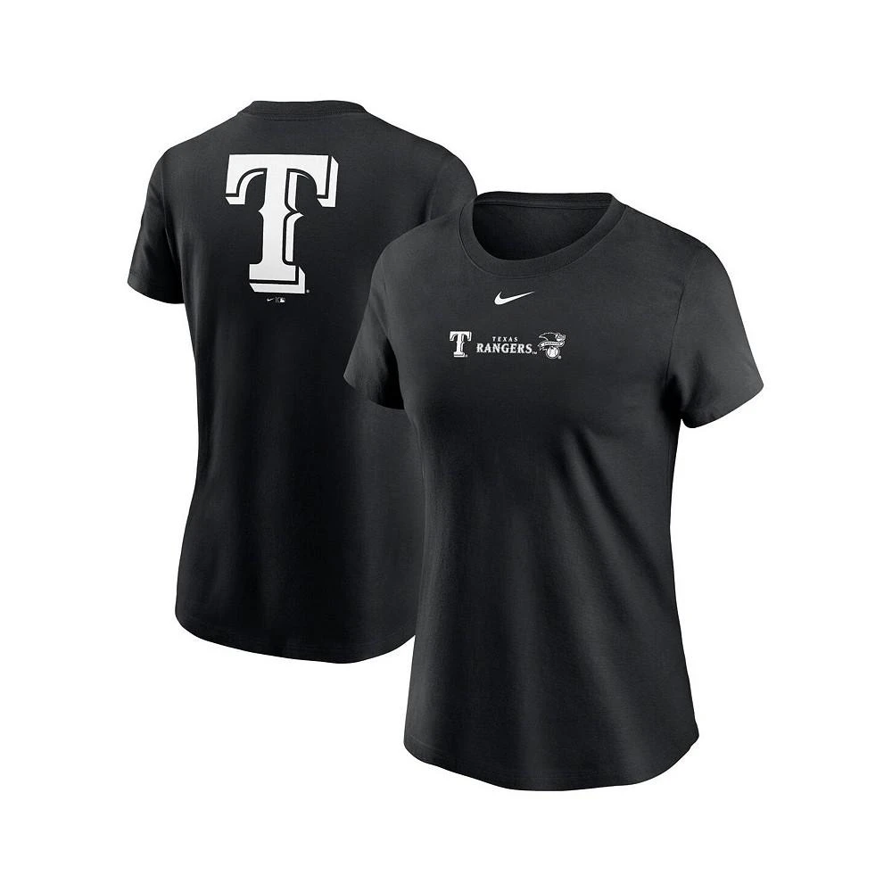 商品NIKE|Women's Black Texas Rangers Over Shoulder T-shirt,价格¥302,第1张图片