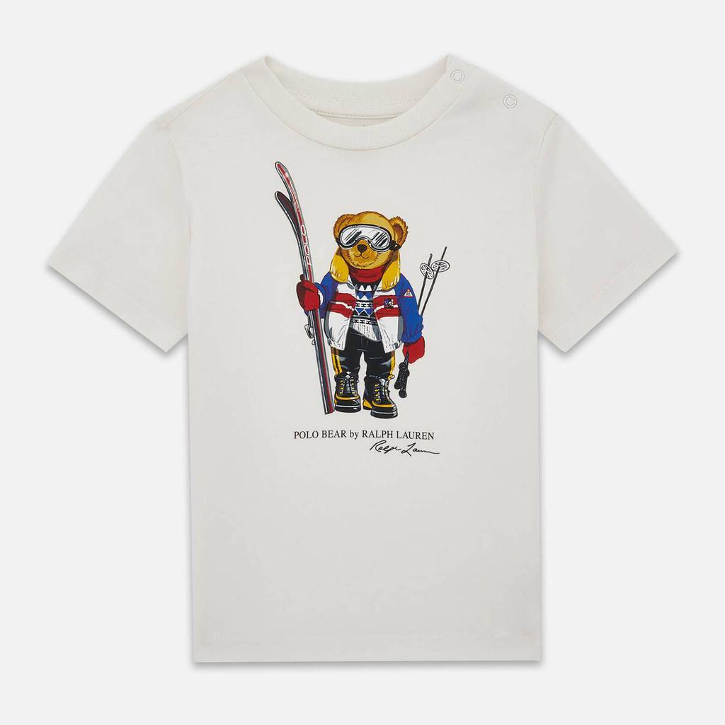 商品Ralph Lauren|Polo Ralph Lauren Baby Ski Bear Cotton-Jersey T-Shirt,价格¥241,第1张图片