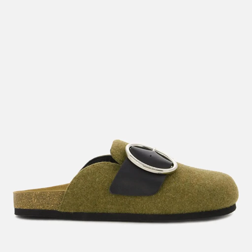 商品JW Anderson|JW Anderson Women's Felt Mules,价格¥928,第1张图片