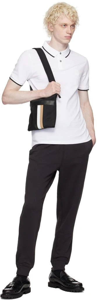 商品Hugo Boss|Black Drawstring Sweatpants,价格¥516,第4张图片详细描述