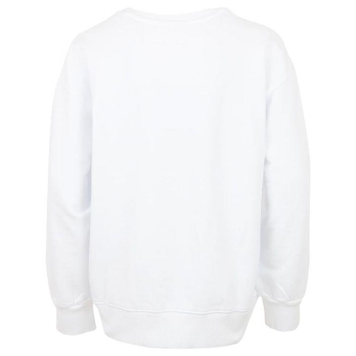 商品MAISON MARGIELA|Unisex White Logo Sweatshirt,价格¥436,第5张图片详细描述