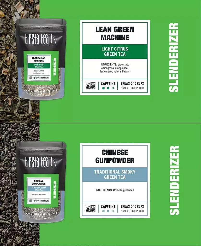 商品Tiesta Tea|Slenderizer Sampler Dry Flight Tea,价格¥217,第3张图片详细描述