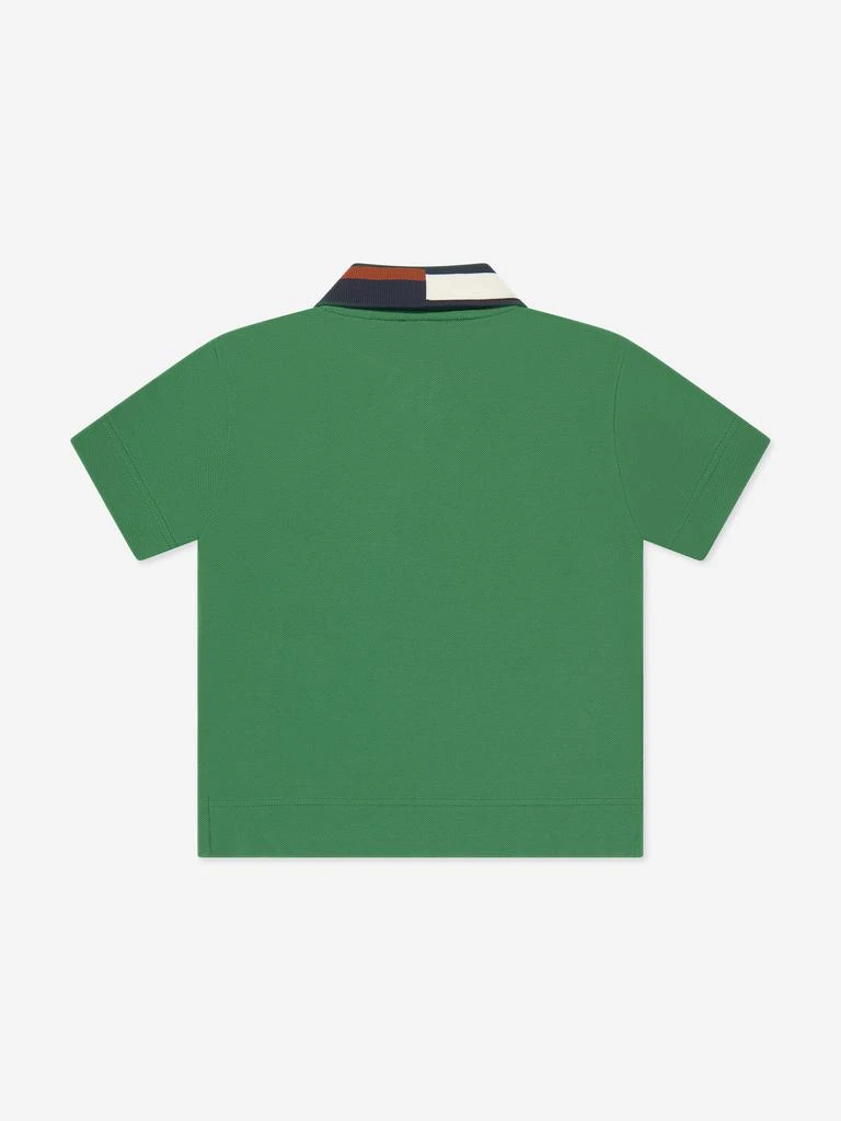 商品Burberry|Boys Douglas Polo Shirt in Green,价格¥1760,第3张图片详细描述