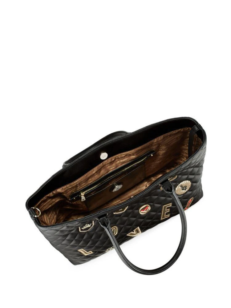 商品Moschino|Patchwork 托特包,价格¥1337,第2张图片详细描述