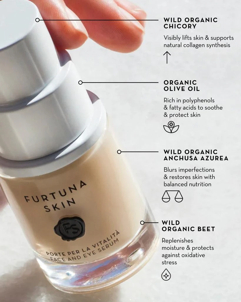 商品Furtuna Skin|Porte Per La Vitalita Face and Eye Serum, 1 oz.,价格¥1416,第5张图片详细描述