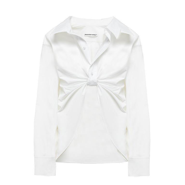 Alexander Wang Butterfly Cut-Out Long Sleeve Shirt商品第1张图片规格展示