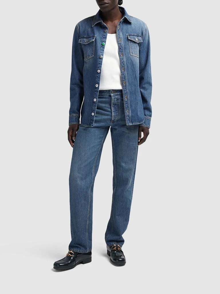 商品Bottega Veneta|Medium Washed Denim Shirt,价格¥8839,第1张图片详细描述
