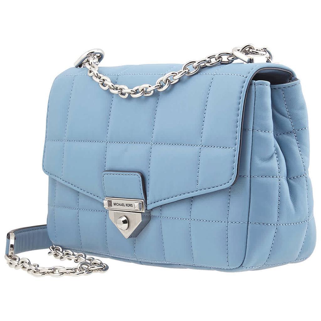 商品Michael Kors|Blue Ladies SoHo Large Quilted Leather Shoulder Bag,价格¥1403,第1张图片