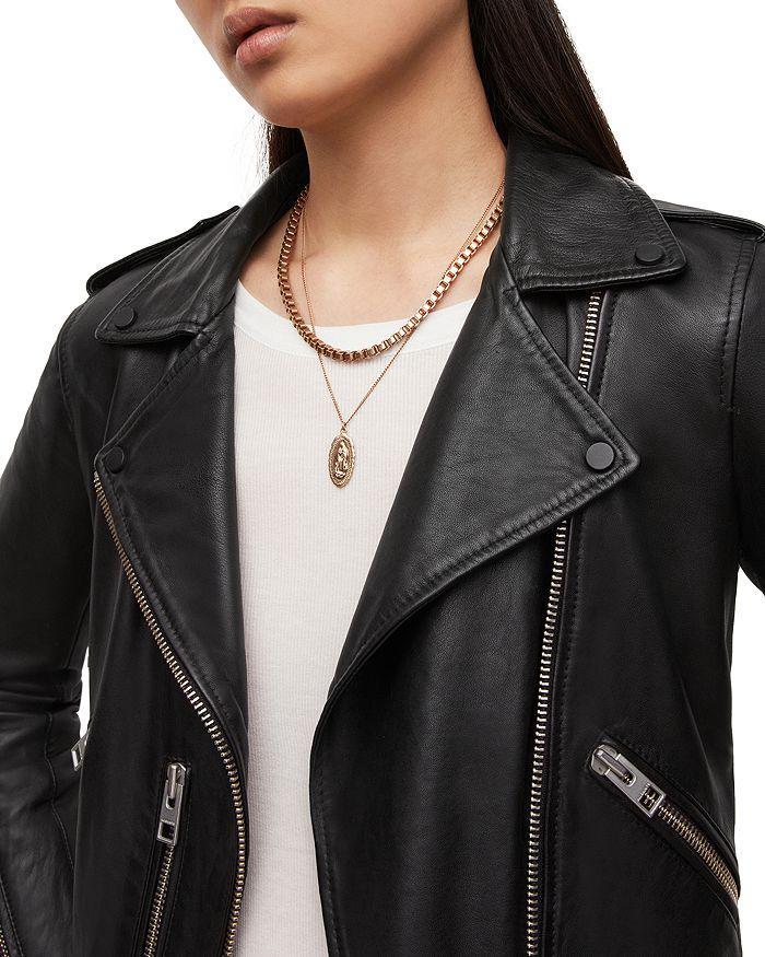 商品ALL SAINTS|Balfern Leather Biker Jacket,价格¥3938,第7张图片详细描述