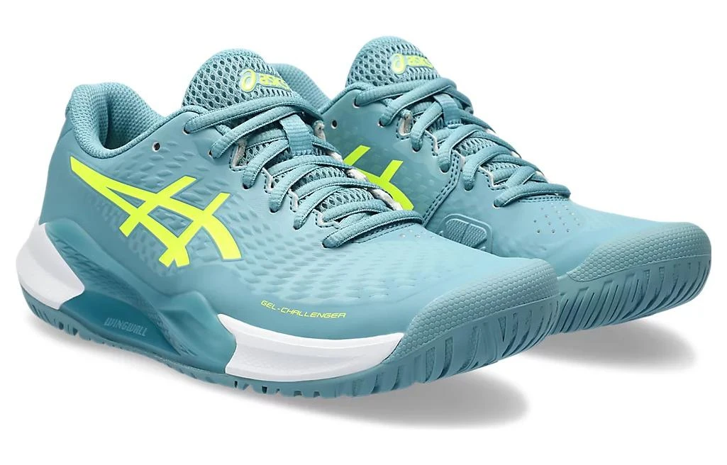 商品[国内直发] Asics|Gel-Challenger 14 舒适 减震耐磨 低帮 网球鞋 女款 灰蓝色,价格¥603,第4张图片详细描述