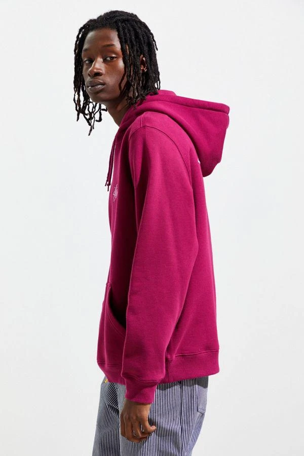 商品STUSSY|Stussy Embroidered Applique Hoodie Sweatshirt 连帽衫,价格¥303,第3张图片详细描述