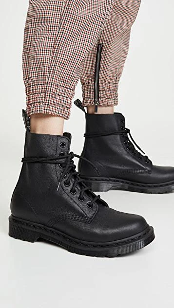 商品Dr. Martens 马汀博士|1460 Pascal Mono 8 孔靴,价格¥904,第2张图片详细描述