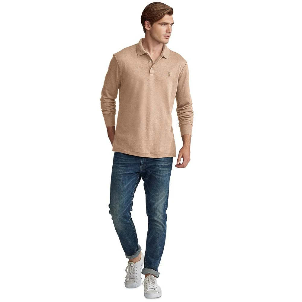 商品Ralph Lauren|拉夫·劳伦 男士 长袖纯棉polo衫 多色可选,价格¥860,第4张图片详细描述