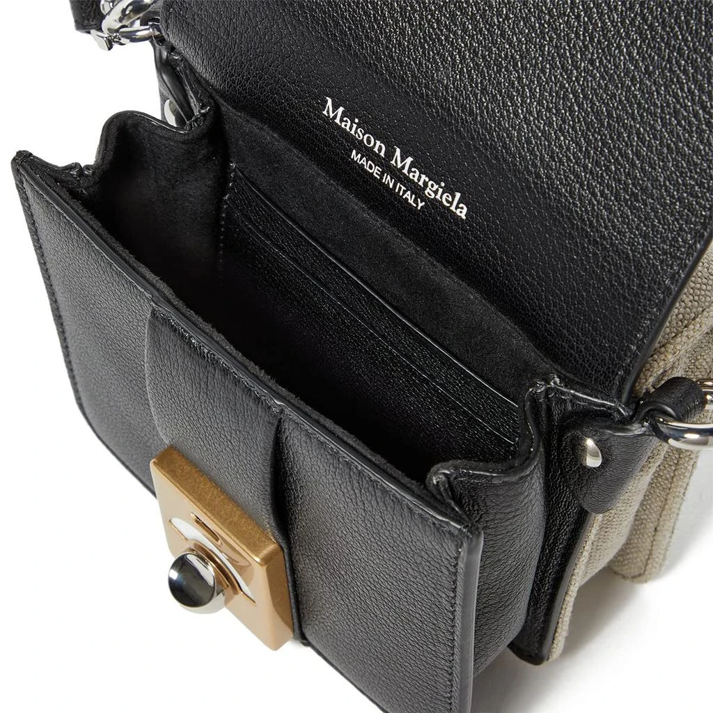 商品MAISON MARGIELA|New Lock Square Baby Shoulder Bag,价格¥5184,第4张图片详细描述