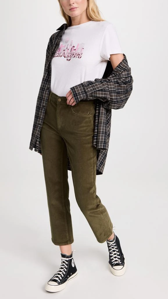 商品DL1961|DL1961 Patti Straight High Rise Vintage Corduroy Jeans,价格¥378,第4张图片详细描述