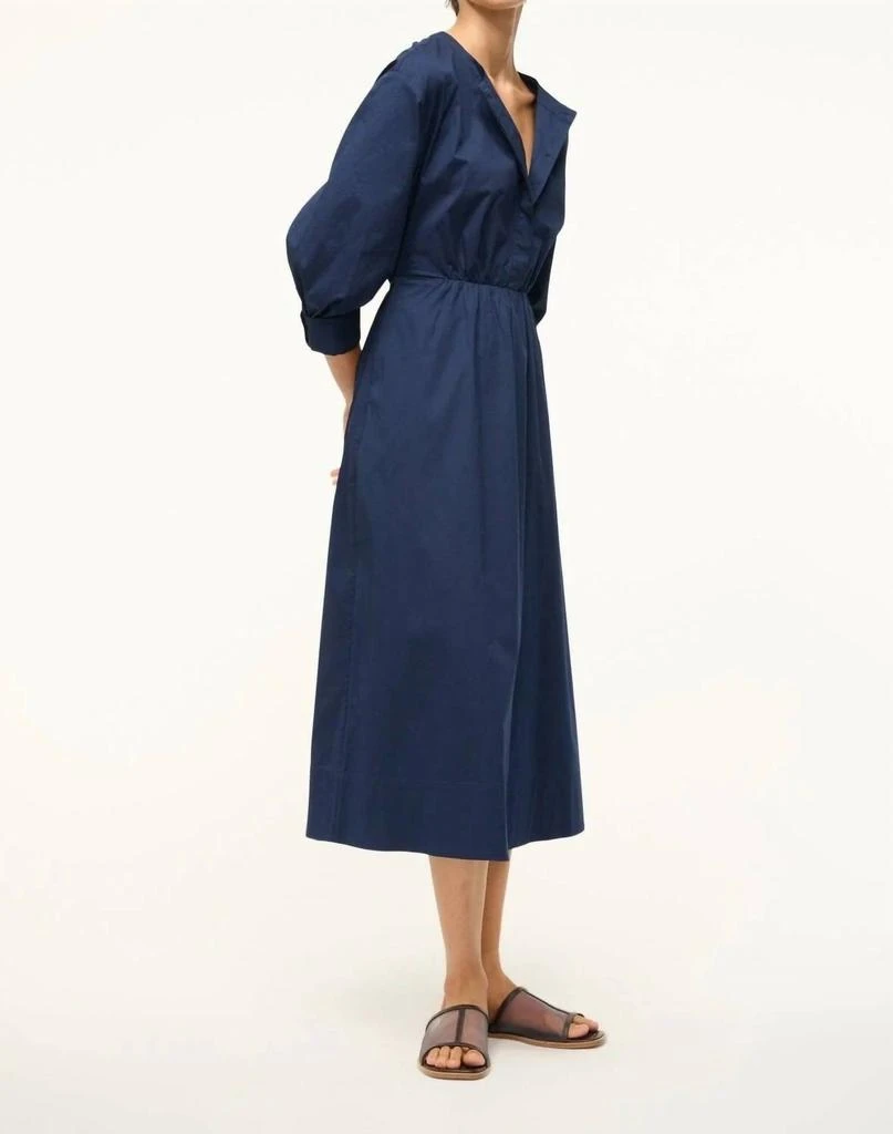 商品Staud|Cafu Dress In Navy,价格¥1682,第3张图片详细描述