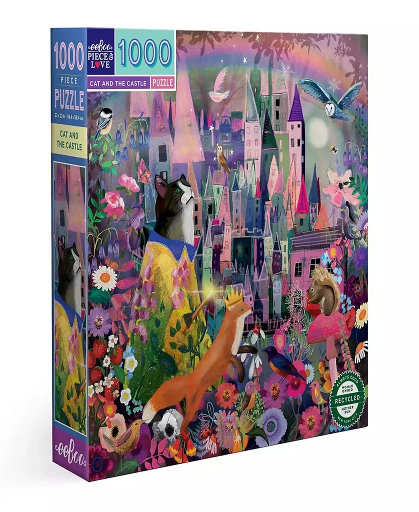 商品Eeboo|Piece Love Cat The Castle Puzzle,价格¥154,第1张图片