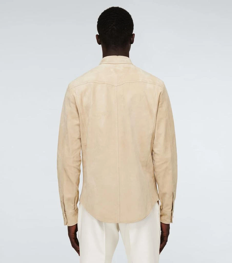 商品Tom Ford|西部风皮革长袖衬衫,价格¥30378,第4张图片详细描述