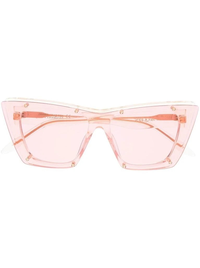 商品Alexander McQueen|ALEXANDER MCQUEEN - Sun Glasses,价格¥1806,第1张图片