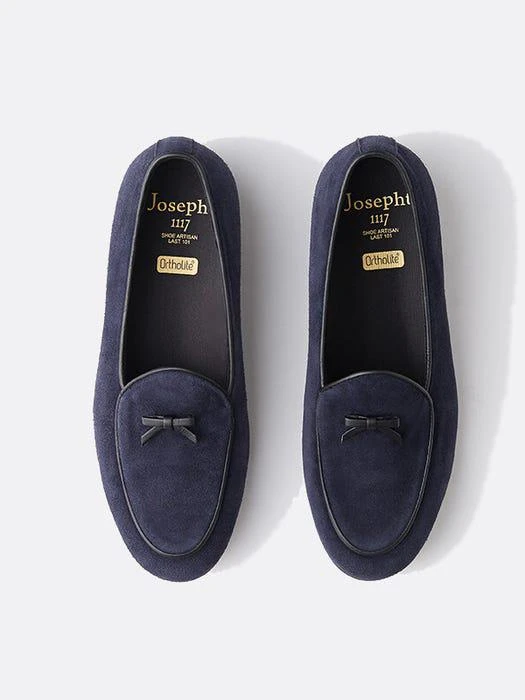 商品JOSEPHT|Paris Loafers Navy,价格¥944,第4张图片详细描述