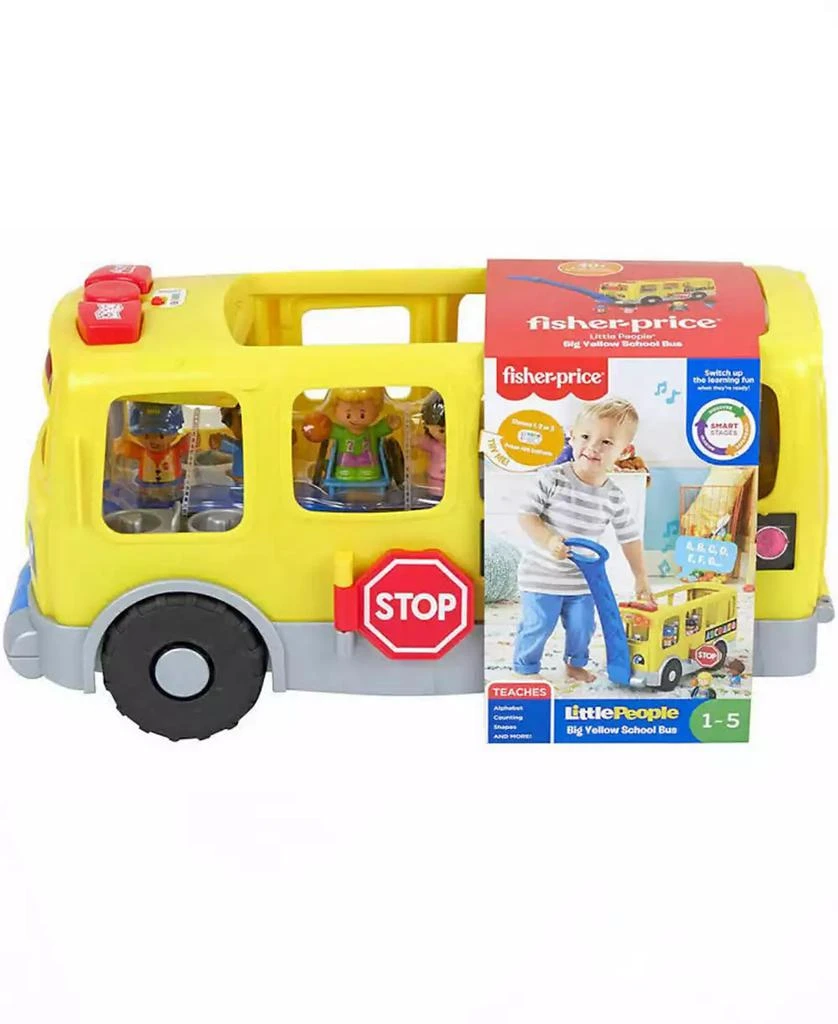 商品Fisher Price|Time for the Big Kid Friendly, Singing with Friends School Bus,价格¥371,第3张图片详细描述