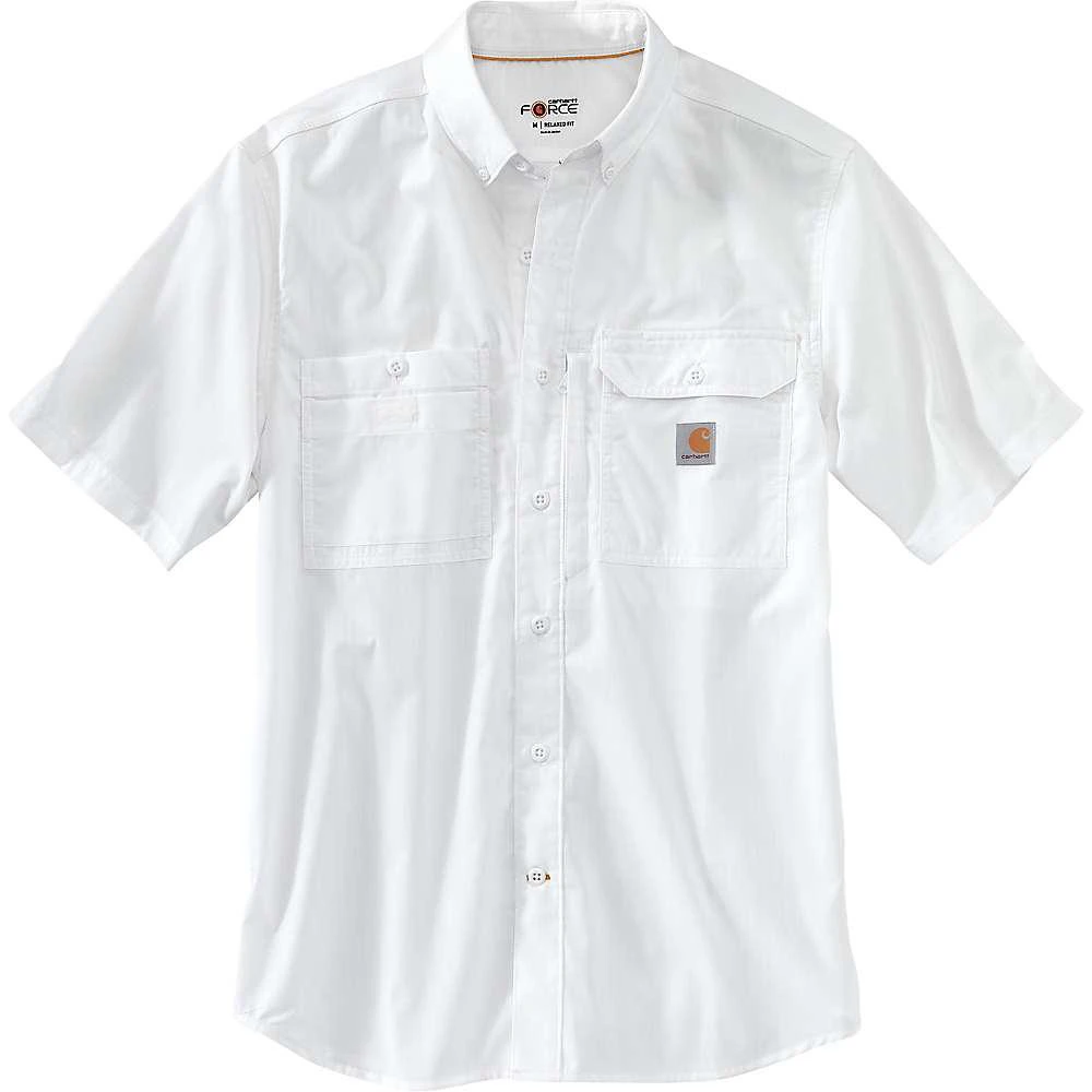 商品Carhartt|Carhartt Men's Force Ridgefield Solid SS Shirt 衬衫,价格¥265,第5张图片详细描述