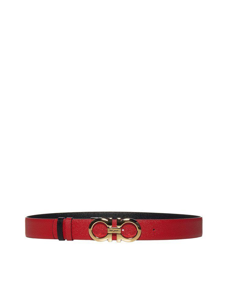 商品Salvatore Ferragamo|Salvatore Ferragamo Gancini Reversible Buckle Belt,价格¥2438,第1张图片