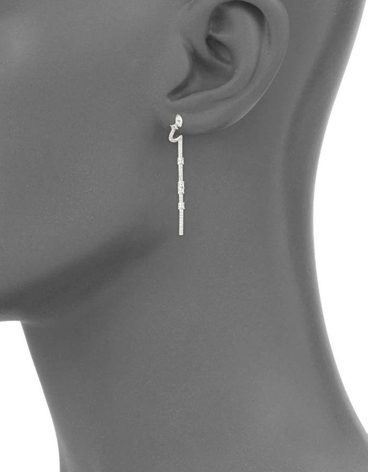 商品Swarovski|Henrietta Crystal Asymmetric Stud Earrings,价格¥631,第4张图片详细描述