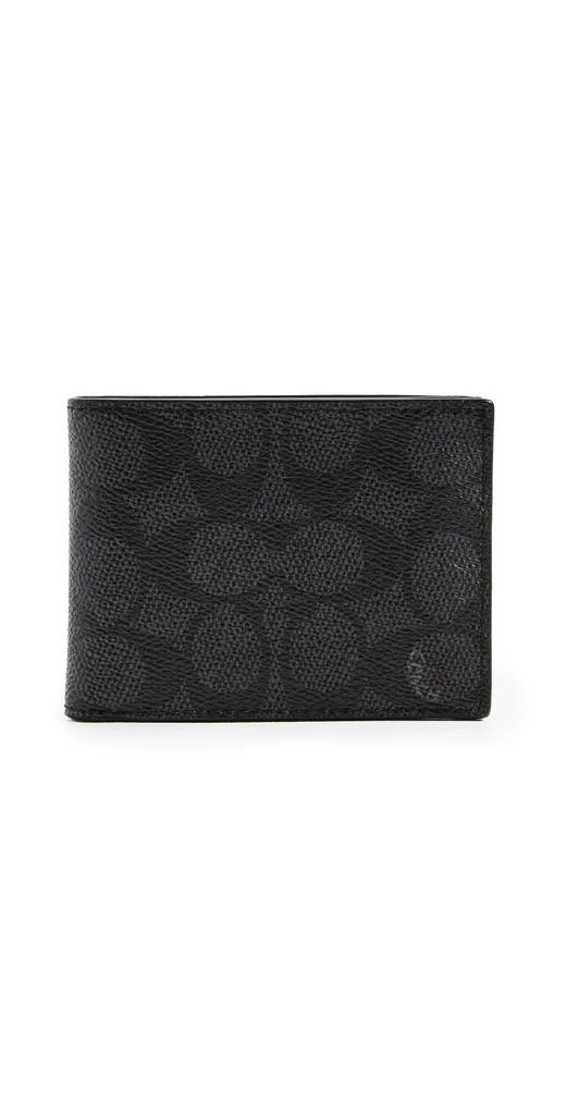 商品Coach|Coach New York Box Program Double Billfold and Money Clip,价格¥783,第1张图片