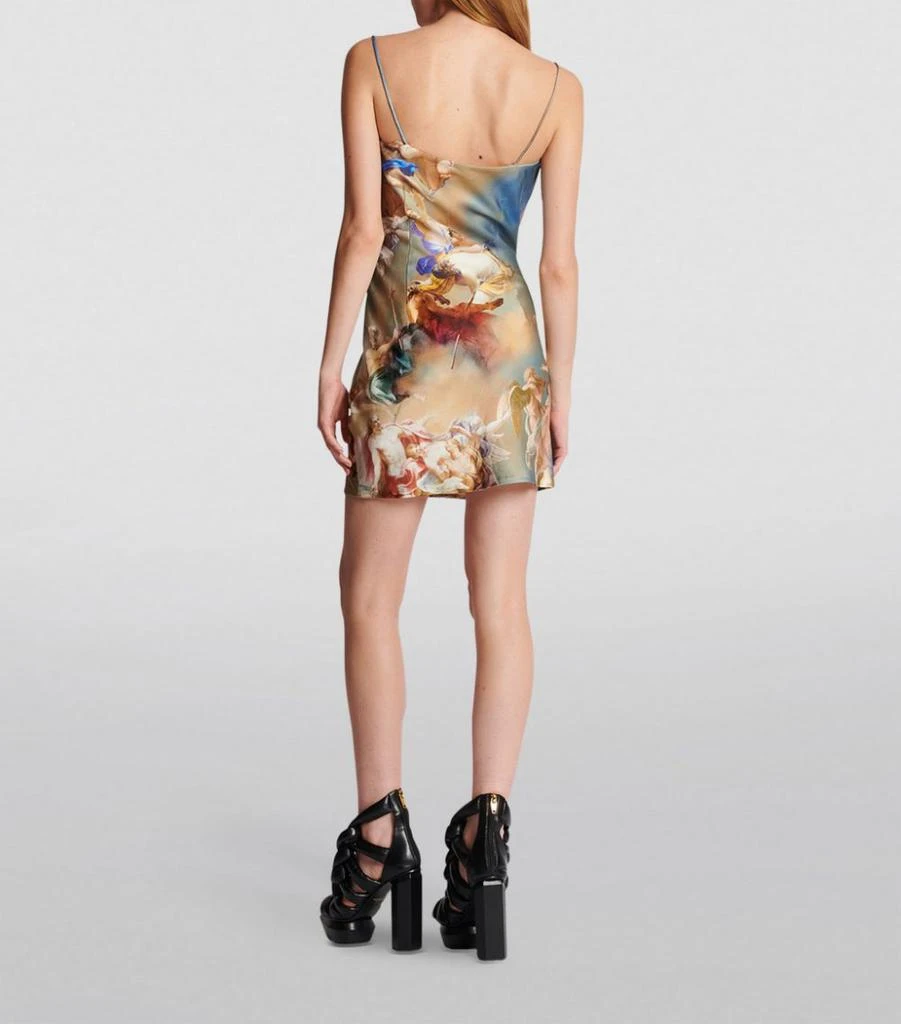 商品Balmain|Renaissance Print Slip Mini Dress,价格¥20967,第4张图片详细描述